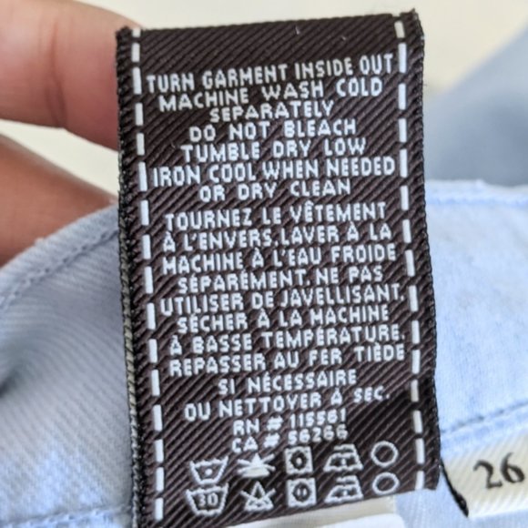 7 For All Mankind Slim Cigarette Distressed Jeans - Picture 7 of 7